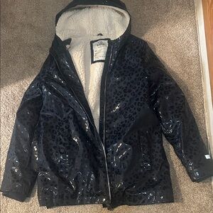 Marks and Spencer The Maritime  Navy Leopard Kids Jacket 14-15